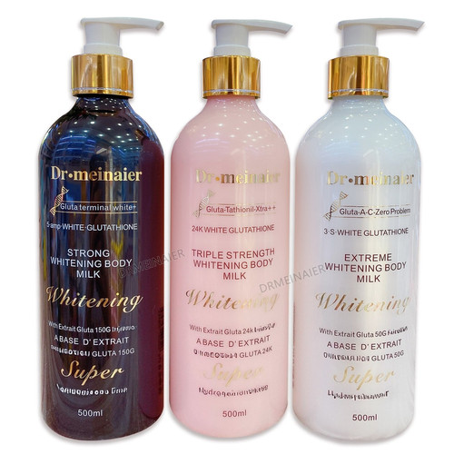 24K Gold Glutathione Whitening Body Lotion Moisturizing Brightening and Firming