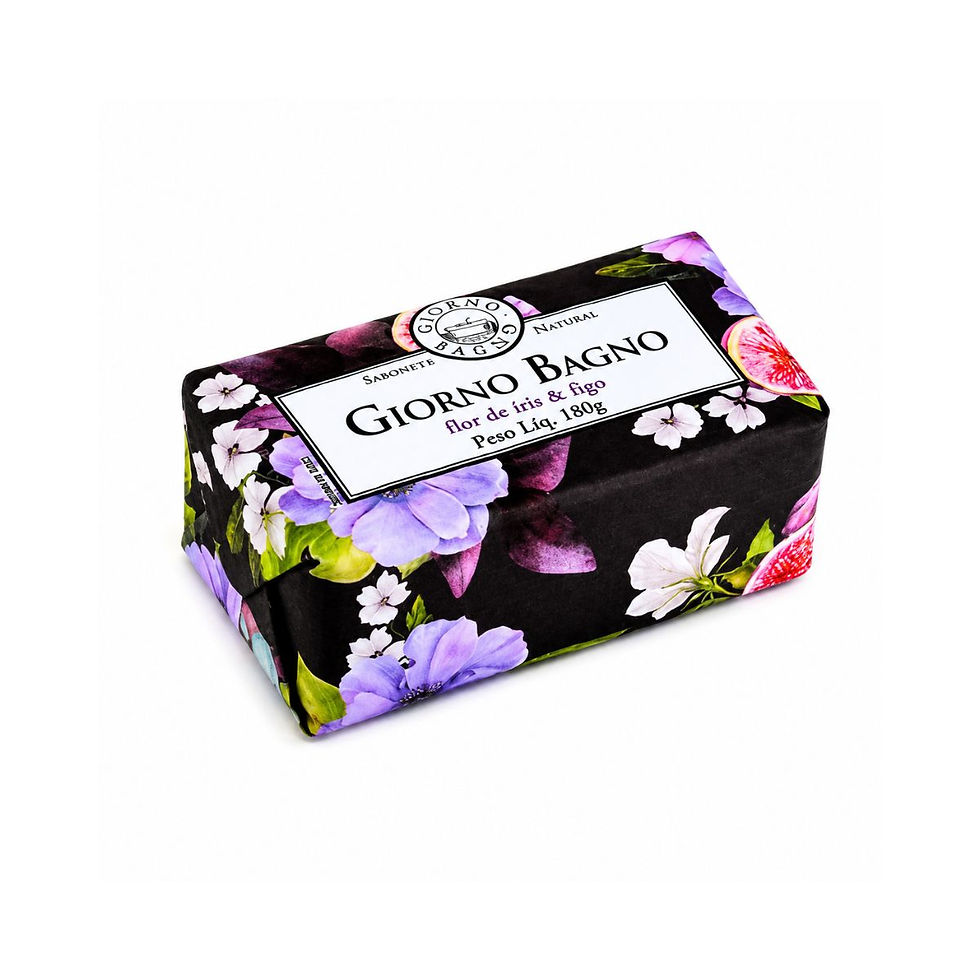 Miniatura: Sabonete em Barra Giorno Flor de Iris e Figo 180g