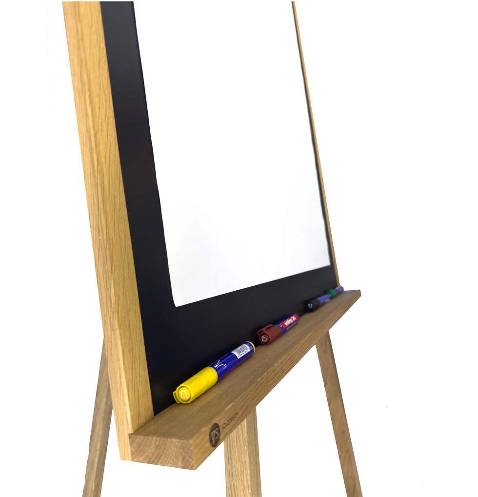 Miniaturbild: Design Flipchart Black, Stiftabalge