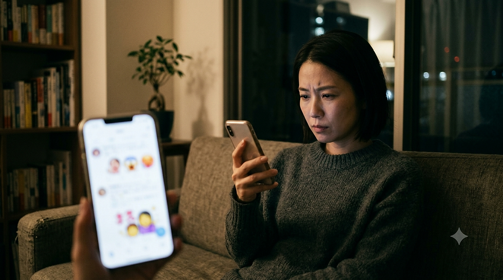 他人のSNSを見て見下してしまう…不安とストレスが引き起こす「下方比較」とは