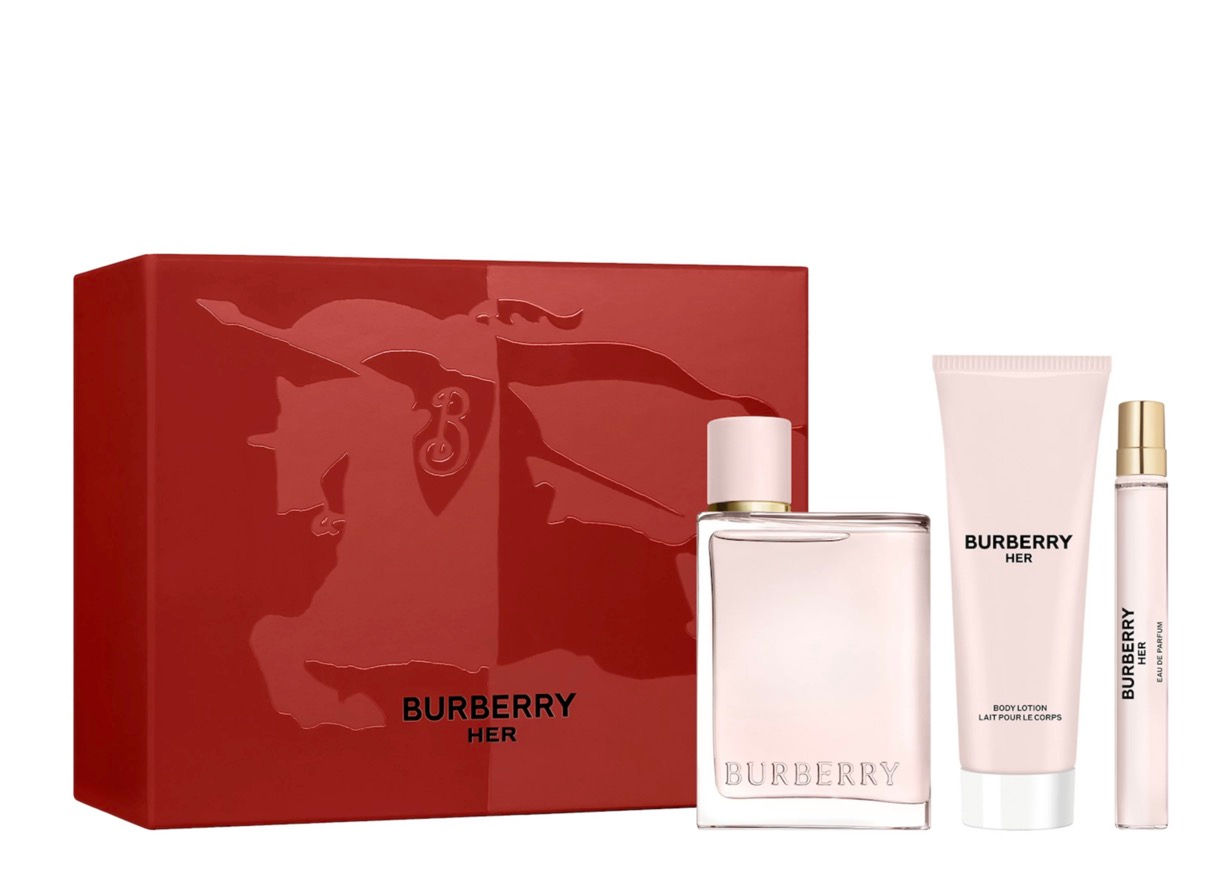 BURBERRY Her Eau de Parfum Women’s Trio Gift Set