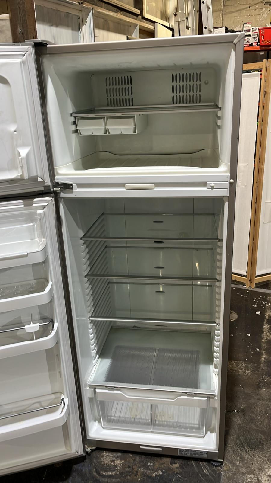 Thumbnail: Stainless Steel Top Mount Fridge / Freezer
