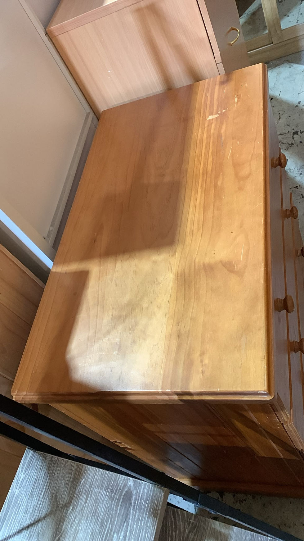 Thumbnail: Solid Pine Chest of Drawers – 4 Drawer Storage Cabinet