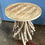 Thumbnail: Round Timber Side Table with Driftwood Base