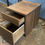 Thumbnail: Dark Timber 2-Drawer Filing Cabinet