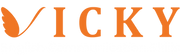Logo VICKYEnglish (Cam-Trắng).png