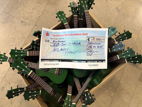 Start der Ukulelenklassen