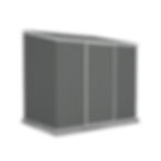  7 x 5ft Slider Shed Woodland Grey 