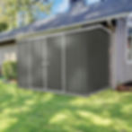 10 x 5ft Premier Shed Woodland Grey Lifestyle