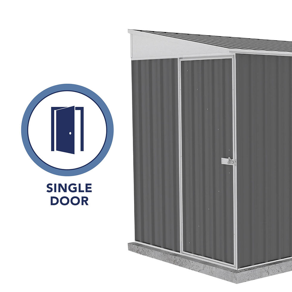 Thumbnail: 5 x 7ft Narrow Shed