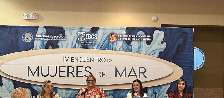 La Dra. Irene Spigno participa como ponente en el IV Encuentro de Mujeres del Mar en La Paz, BCS