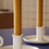 Thumbnail: HONEYCOMB TAPER BEESWAX CANDLES UP CLOSE