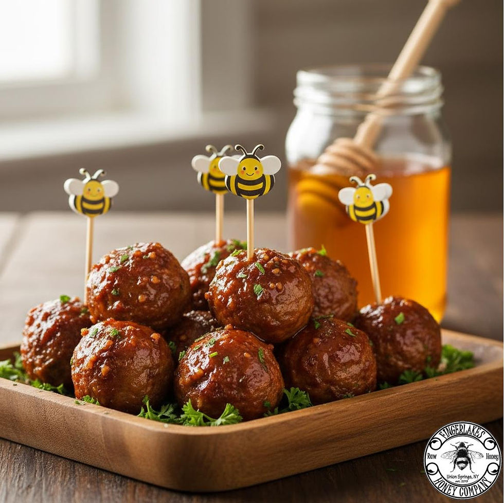 Honey Garlic Meatballs