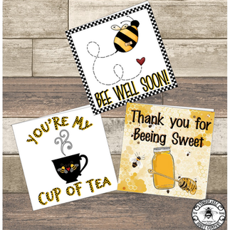 3 INCH GREETING CARDS