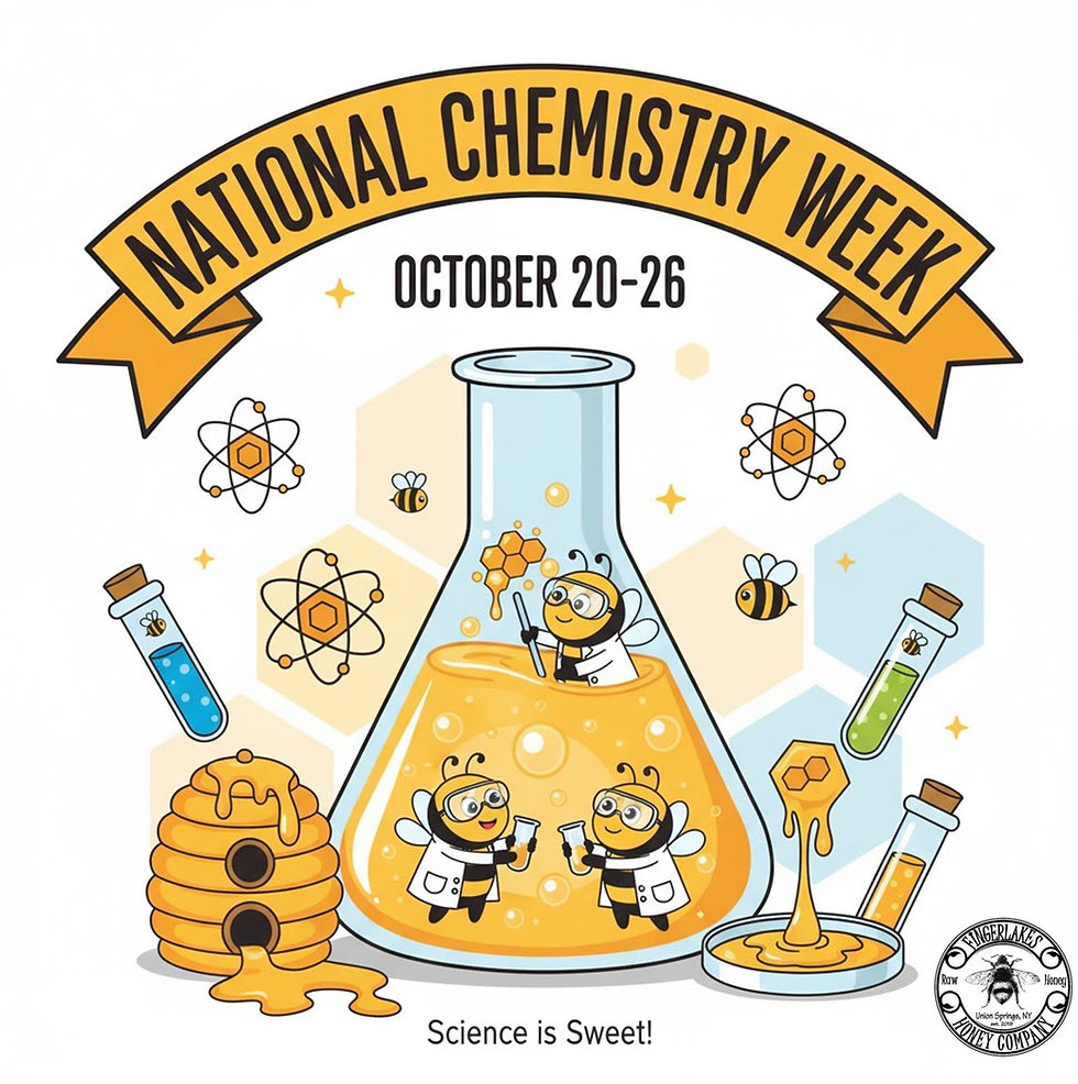 Celebrating National Chemistry Week with Honey and Bees