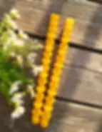 HEARTS & BEES TAPER CANDLES