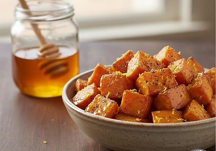 Honey Roasted Sweet Potatoes