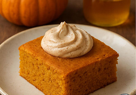 Pumpkin Cornbread {with Cinnamon Honey Butter}