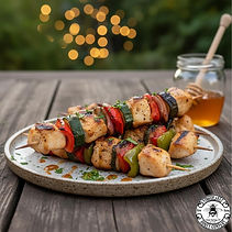 Chicken Kabobs with Vegetables