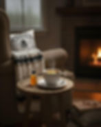 COZY TEA WITH HONEY BEAR. blanket by Heartstrings Blankets