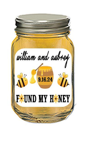HONEY FAVOR LEVEL 4 FULLY CUSTOMIZED MINI MASON JAR