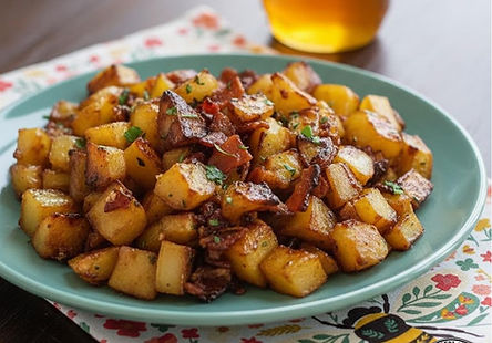 Honey Bacon Roasted Potatoes