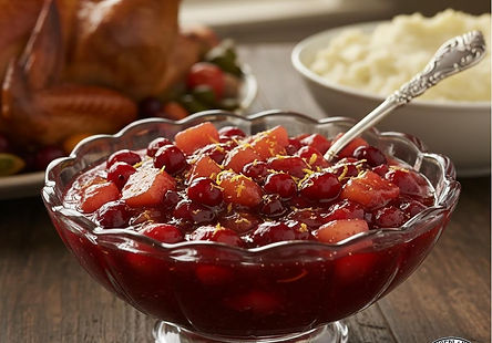 Pear Honey Cranberry Sauce