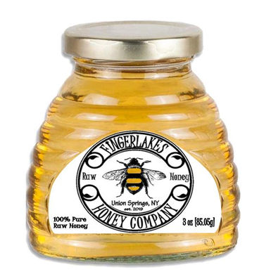 HONEY FAVOR LEVEL 1 OUR LOGO SKEP JAR SPRING HONEY