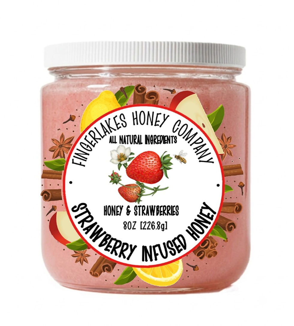 INFUSED STRAWBERRY HONEY