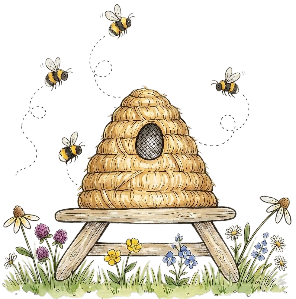 Thumbnail: 3 inch greeting card with skep