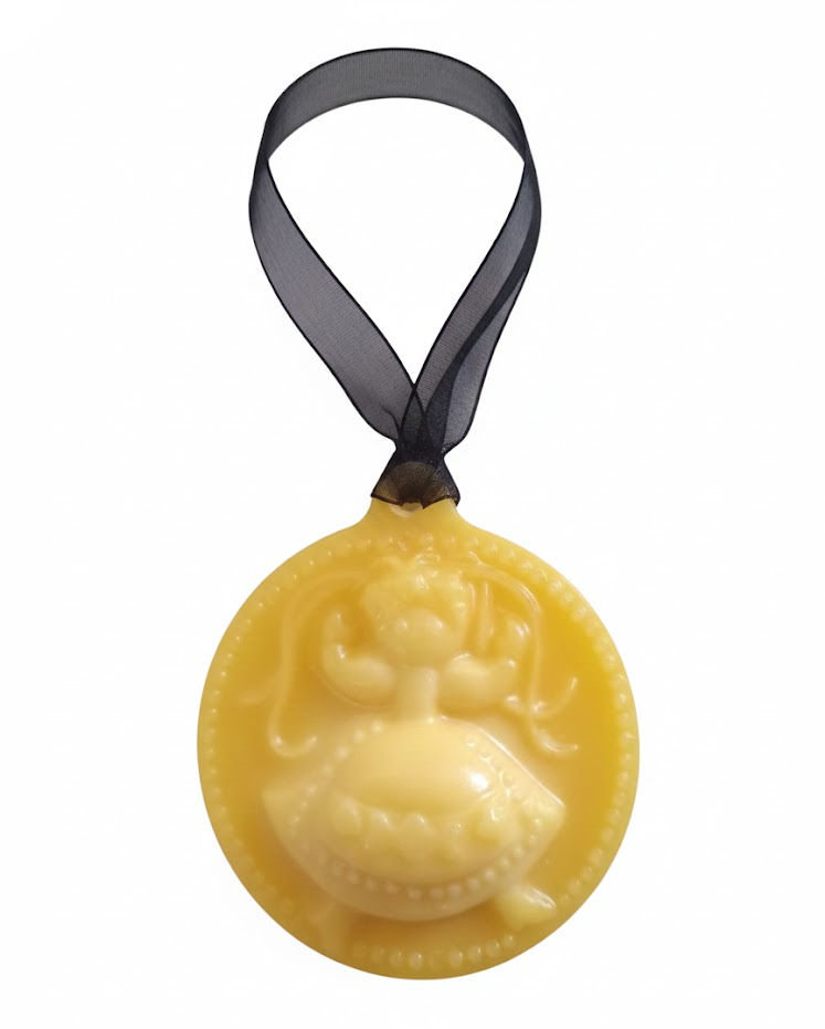 Thumbnail: Nine Ladies Dancing BEESWAX ORNAMENT