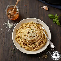 Honey Garlic Angel Hair