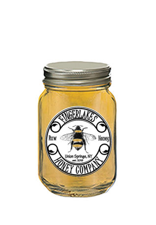 HONEY FAVOR LEVEL 1 OUR LOGO MINI MASON JAR SPRING HONEY