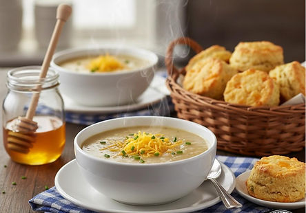 Irish Honey Potato Soup 