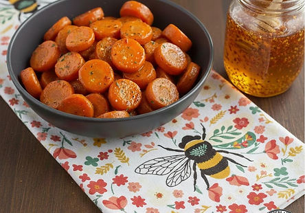 Air Fryer Honey Soy Glazed Carrots