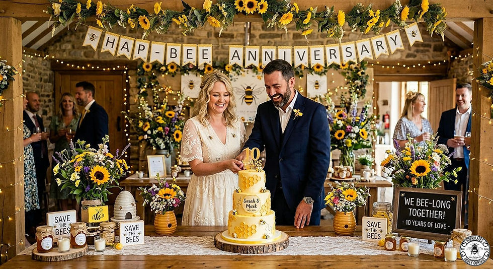 BEE THEMED ANNIVERSARY