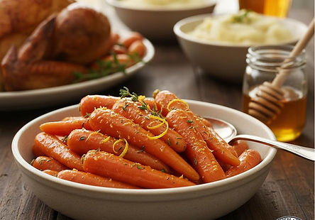 Gingered Carrots with Honey