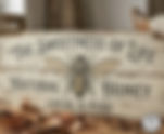 WOODEN SIGN DECOR | Fingerlakes Honey Company