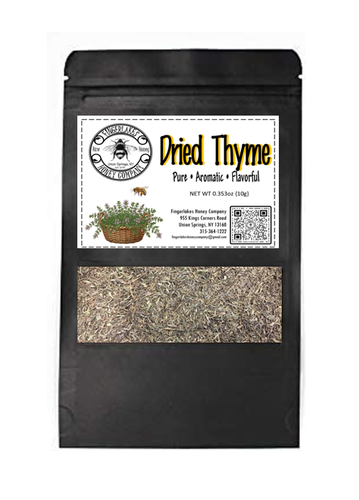dried thyme package