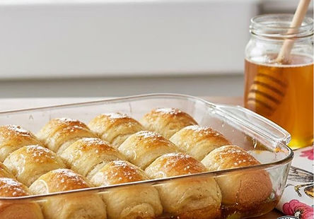 Honey Butter Crescent Rolls