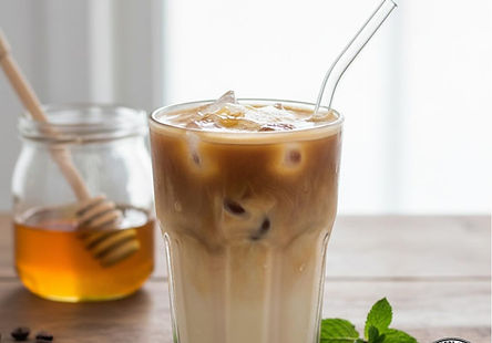 Iced Milk & Honey Latte