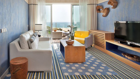 Most suites have ocean views