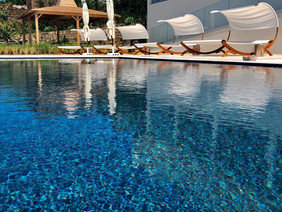 With great loungers to enjoy a day at the pool
