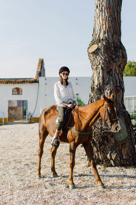 This country house offers many activities like horse riding
