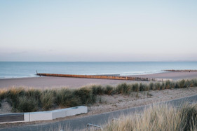 With amazing views of the wide Dutch beaches