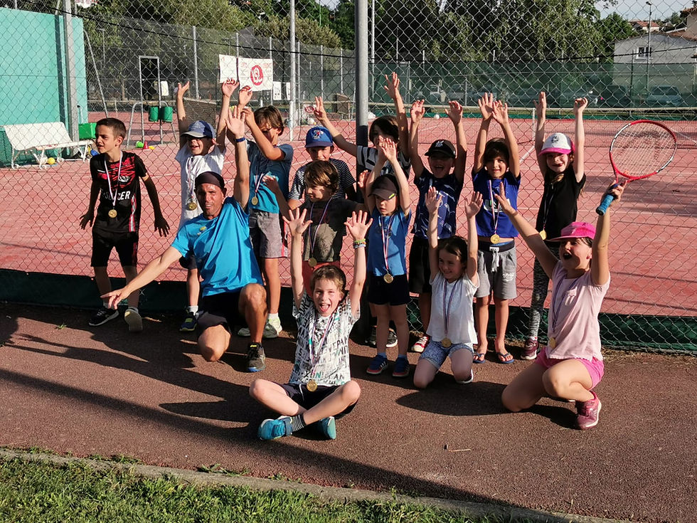 Clôture de l'école de tennis 2021