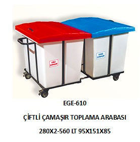 Çiftli Çamaşır Toplama Arabası (KONYA)