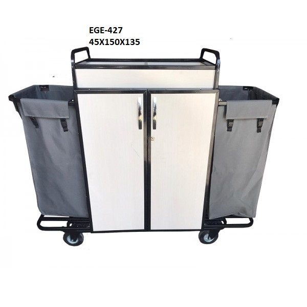 Ahşap Dolaplı Kat Arabası (BATMAN)