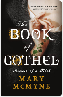 Cover Art for Mary McMyne's book, "The Book of Gothel."