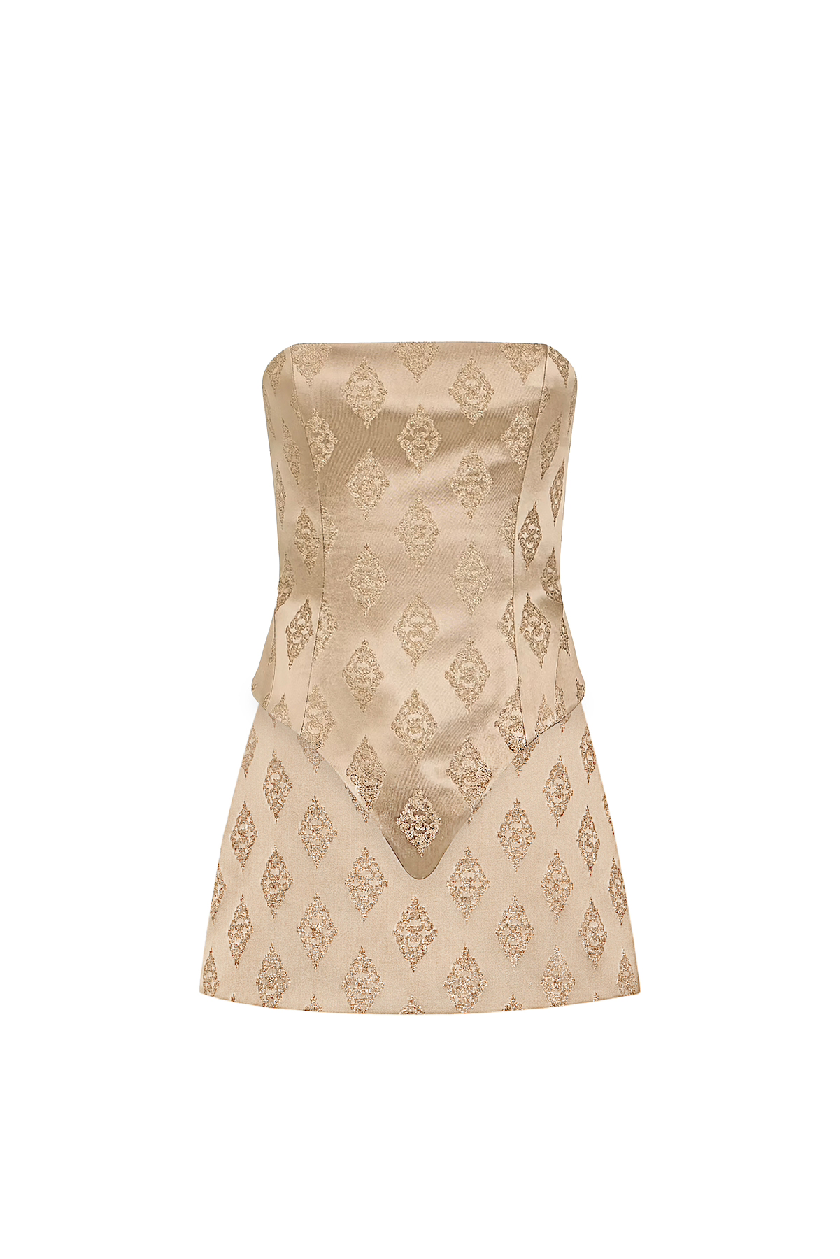 Al Zahra Gold Corset&Skirt Set